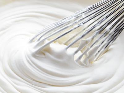 掼奶油和低脂掼奶油