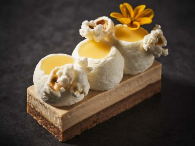 青椒爆米花蛋糕