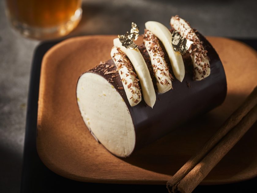 烟熏威士忌巧克力奶油卷