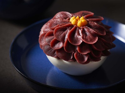 勃朗峰之花蛋糕